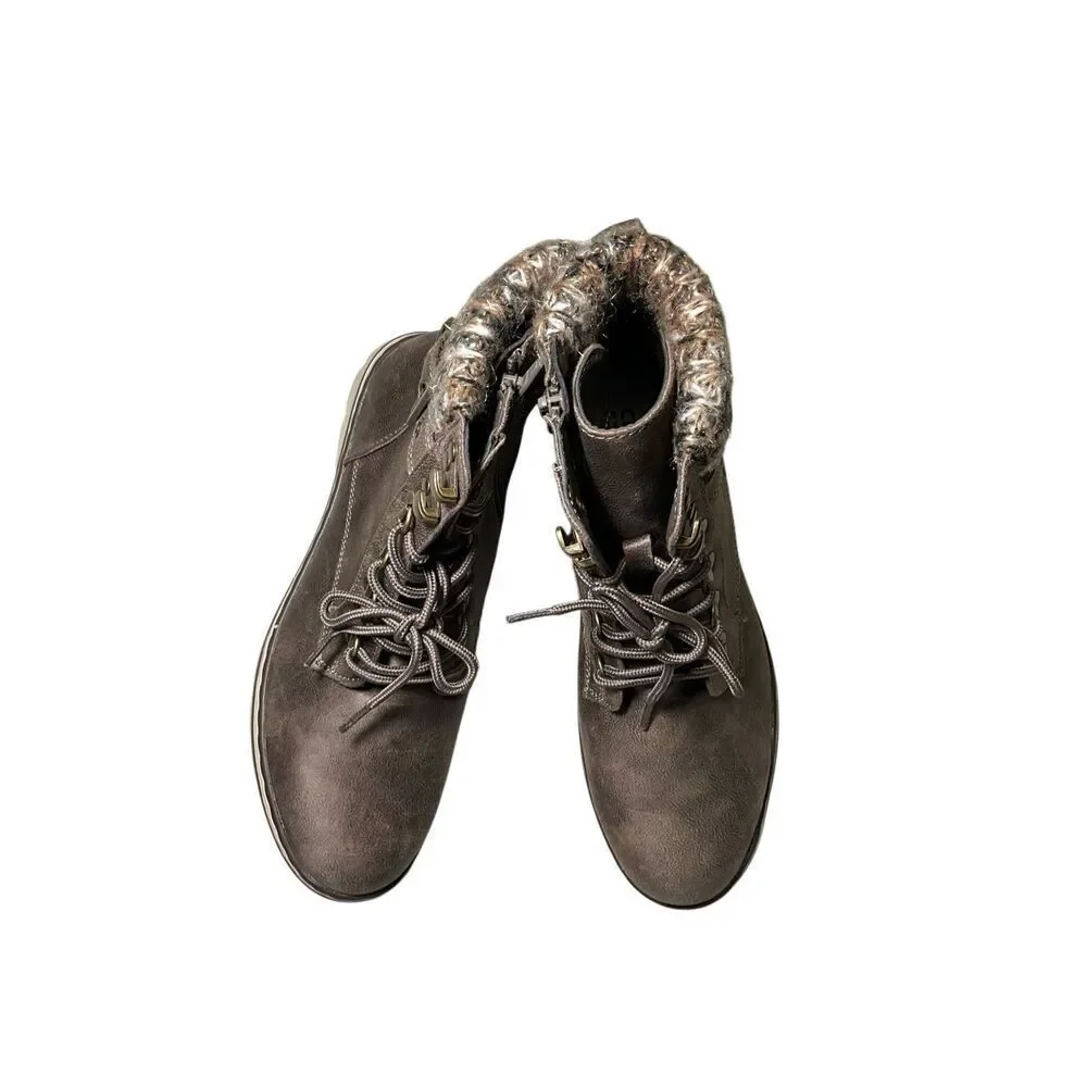 Cliffs | Hearty Lace-Up Hiker Booties